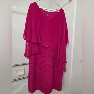 Adrianna Papell Pink Dress